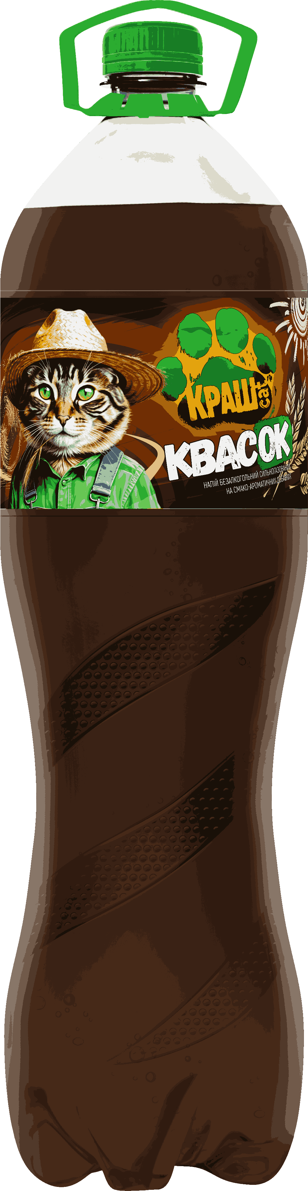 Вода солодка Краш cat 2л "Квасок"